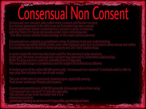 taboo cnc|Consensual non